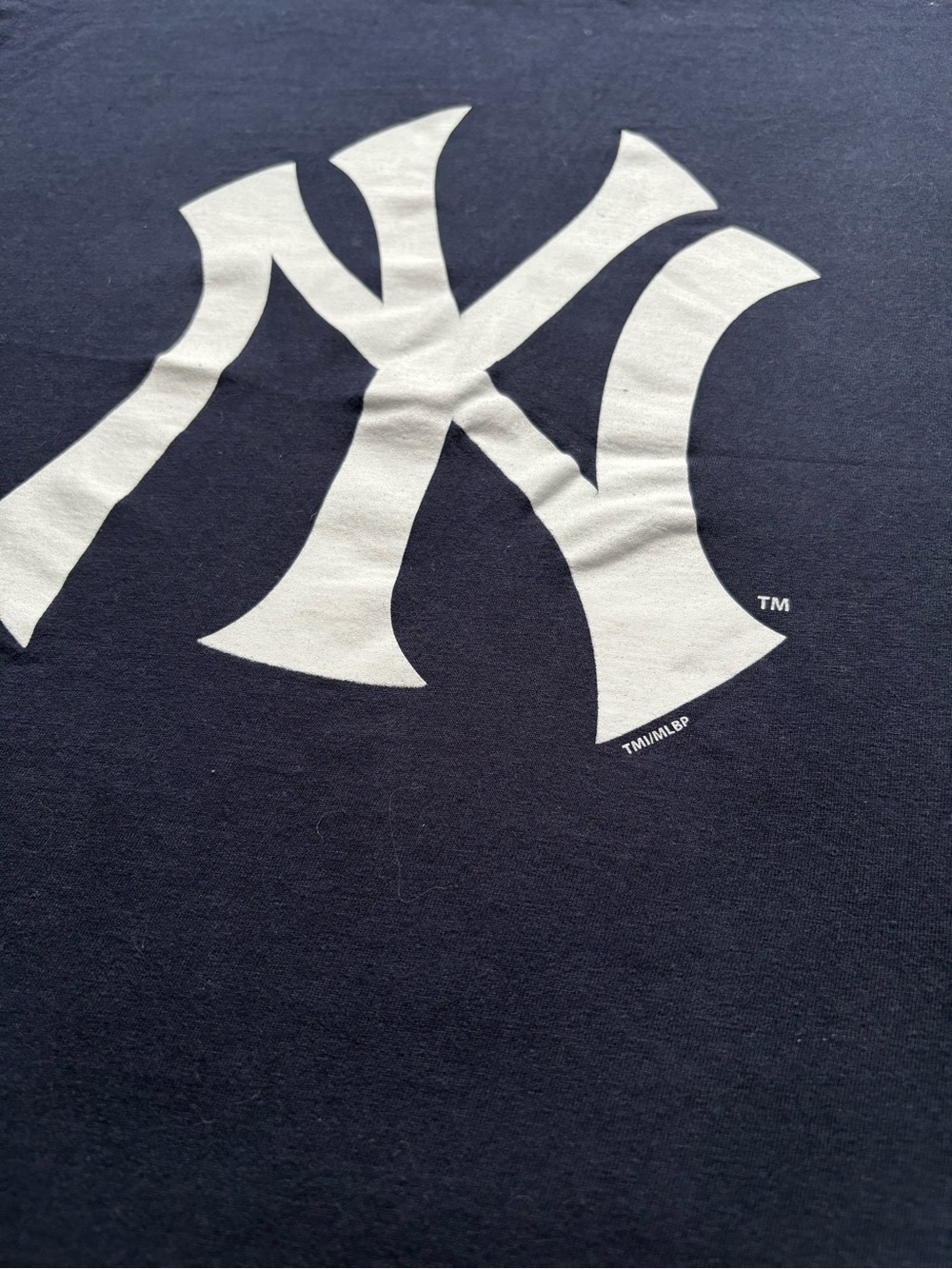 Navy Blue New York Yankees Short Sleeve Tee